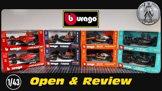 2023 Bburago Formula 1  143 Scale  Open amp Review [upl. by Luahs]