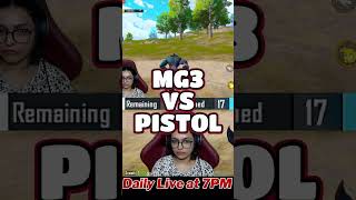 MG3 vs PISTOL 😱 [upl. by Aidnama]