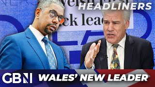 Everyone only cares about Wales new leader because hes not an evil white man  Headliners [upl. by Thanasi]