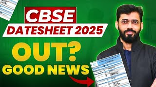 Exciting News  CBSE CLASS 12 GOOD NEWS  CBSE CLASS 12 DATE SHEET 2025  CBSE DATE SHEET 2025 [upl. by Niwre]