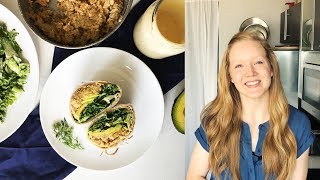 VEGAN CHICKPEA CAESAR WRAP [upl. by Belen]