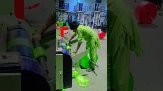 Plastic Shopping Bags Factory machine lahorepakistan [upl. by Heyes]