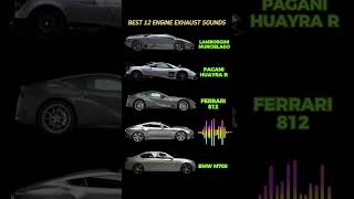 Best 12 Engine Exhaust Sounds car carsounds v12sound v12 shortvideo [upl. by Ecylla743]