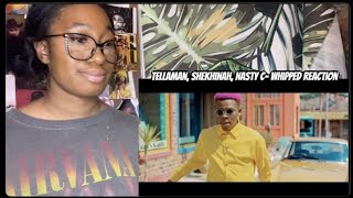 American React to Tellaman Shekhinah Nasty C  Whipped [upl. by Nalat142]