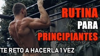 Rutina para Principiantes Te Reto a Hacerla 1 Vez [upl. by Marbut]