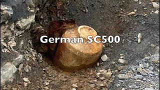 Newtownards WW2 Bomb SC500 [upl. by Armyn]