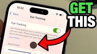 How To Use Eye Tracking on iPhone iOS 18 [upl. by Edmead]