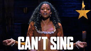 quotSatisfiedquot but Angelica Schuyler cant sing  Hamilton [upl. by Nanreit338]