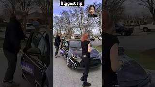 Tipping A waitress A car MrBeast [upl. by Nevag]