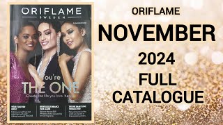 Oriflame November 2024 full catalogue [upl. by Roderigo]