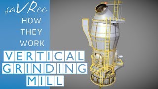 How Vertical Grinding Mills Work Coal Pulverizer Example [upl. by Nwahsit434]