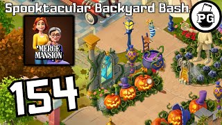 Skeleton Decoration in Spooktacular Backyard Bash 🏡 Merge Mansion  Gameplay Walkthrough Part 154 [upl. by Rosmunda214]