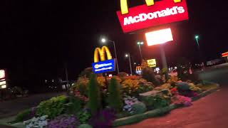 McDonalds Drive Thru Strawberry Pie amp Coffee Great Northern Rd Sault Ste Marie ON Canada NGH [upl. by Hartman]