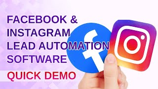 Facebook amp Instagram Lead Management System Quick Demo [upl. by Groome]