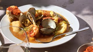 Classic French Bouillabaisse Recipe [upl. by Eissat]