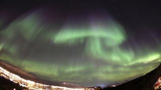 Northern Lights time lapse [upl. by Ahsirkal]