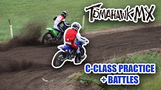 C Class BATTLES  Open Practice at Tomahawk MX [upl. by Aniarrol]