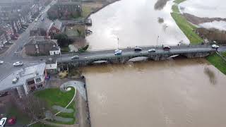 Trent bridge floods Gainsborough 70124 [upl. by Whitaker]