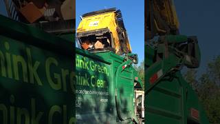 Waste Management Curotto Can garbagetrucks trashtruck short shorts wastemanagement shortvideo [upl. by Alfonzo]