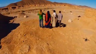 Bivouac désert Maroc  Camp Akka Nait Sidi Tissint Tata  vidéo drone sud Maroc [upl. by Anivas144]