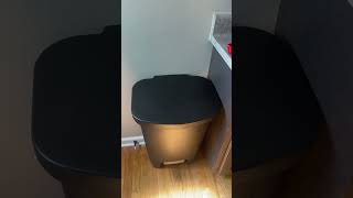 Honest Review Glad 20 Gallon Plastic Step Trash Can [upl. by Levy659]