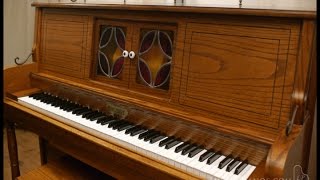 Restored Cabaret Chickering Player Piano for Sale – Vintage Player Pianos [upl. by Eidna]