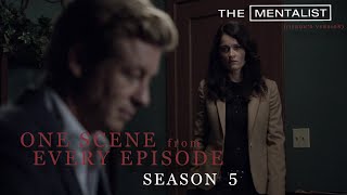 one scene from every episode jisbons version the mentalist season 5 [upl. by Calendre]