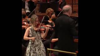 Hilary Hahn plays Brahms Violin Concerto [upl. by Seldon699]