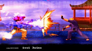 Akuma vs Mr Karate 2nd  MUGEN 1vs1 [upl. by Nwad]