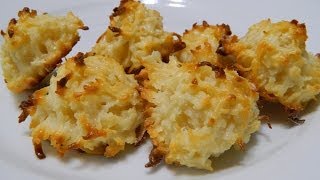 How to make Besitos de Coco or Puerto Rican style Coconut Macaroons [upl. by Nagoh]