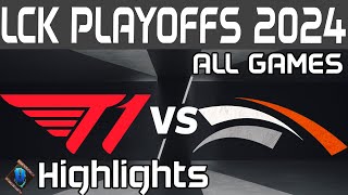 T1 vs HLE Highlights ALL GAMES  LCK Lower Finals 2024  T1 vs Hanwha Life by Onivia [upl. by Afaw]