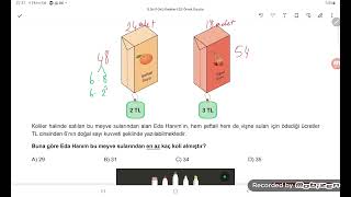 meb lgs örnek sorular matematik üslü sayılar çözümleri 2 [upl. by Carma841]