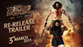 RRR ReRelease Trailer  SS Rajamouli  NTR Ram Charan  3 March 2023 [upl. by Oinegue]