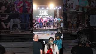 Effy Entrance GCW Hartford 92124 shorts indiewrestling [upl. by Columba758]