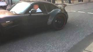 LOUD Wiesmann MF5 GT 20th Anniversary acceleration in Hamburg [upl. by Atile]