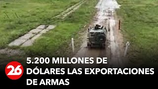 Rusia exportó a África 5200 millones de dólares en armas un tercio del total en 2023 [upl. by Garrick]