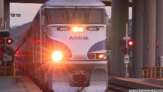 Amtrak Trains on Thanksgiving weekend November 30th 2013 Lots of Locations [upl. by Cate312]