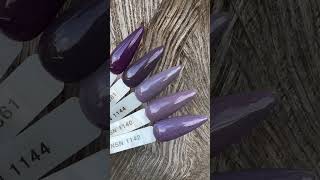 Fioletowe Pudry Tytanowe Manicure Tytanowy NSN New Style of Nails paznokcie nails nailstyle fun [upl. by Hale]