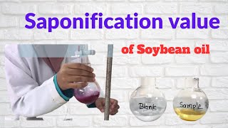 Determination of Saponification Value from fat or oil by Titrametric Method I UniversePG [upl. by Ssitnerp]