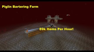 Simple And Efficient Bartering Farm Minecraft 1204 [upl. by Ttiwed486]