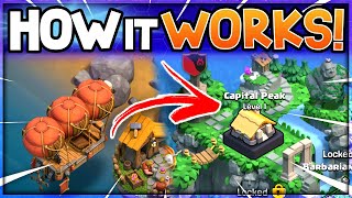 NEW Clan Capital Update Basics Explained Clash of Clans [upl. by Gabriel]