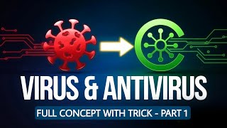 Virus And Antivirus  Full Concept With Trick  Part  1 [upl. by Dekow]