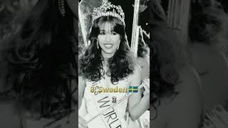 Top 10 countries with most miss world winners [upl. by Annat]