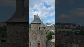 Château de Fougères🇫🇷 shortvideos travel europe news tiktok viralvideos top gameofthrones [upl. by Ennayr]