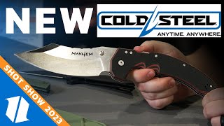 NEW Cold Steel Knives  Shot Show 2023 [upl. by Adnarim]