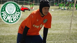 FUI GOLEIRO DO PALMEIRAS POR UM DIA [upl. by Cosma]