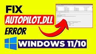 How To Fix Autopilotdll WIL Error Was Reported in Windows 1110  HRESULT 0x80070491 SOLVED [upl. by Sanford]