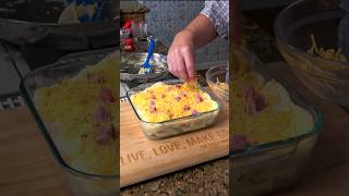 🧀🥔🍖 Cheesy Scalloped Potatoes with Savory Ham 🧀thesauceandgravychannel scallopedpotatoes gravyguy [upl. by Ahsille]