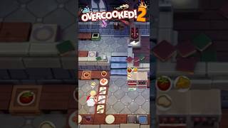 OVERCOOKED 2 overcooked2 overcooked2gameplay gaming overcook2 shorts funny gameplay games [upl. by Anaul]