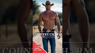 COUNTRY CHARM Shirtless Cowboys amp Farm Hunks [upl. by Qifar]